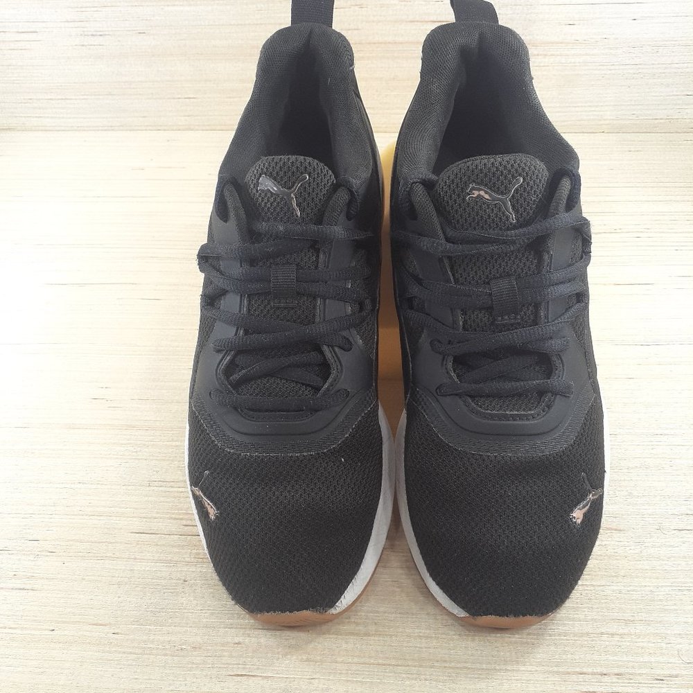 Puma Women's Electron Star Black Running Shoes Sneakers Size 8.5 US